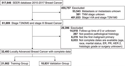 Conditional survival nomogram predicting real-time prognosis of locally advanced breast cancer: Analysis of population-based cohort with external validation